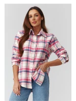 Košile s dlouhým rukávem  model 224093 Makadamia