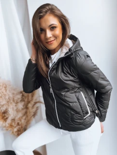 Dámská bunda FLUFFY černá FashionStreet TY3586