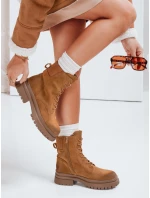Dámské kozačky BASTEL camel FashionStreet ZY0425