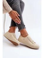 Klasické Dámské Tenisky Big Star NN274286 Bežové