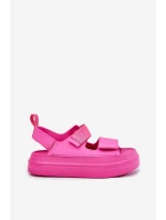 Dámské Sandály Na Platformě S Popruhy Fuchsie Nitepira