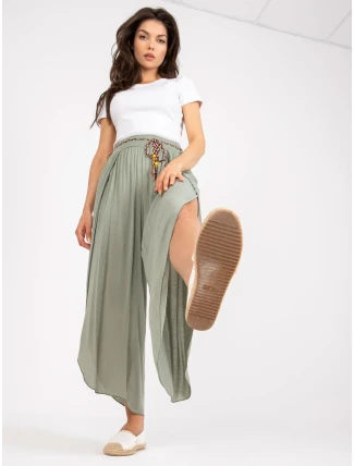 Dámské kalhoty TW SP BI 81378.24P khaki