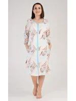 Dámské domácí šaty s tříčtvrtečním rukávem Melissa