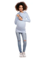Těhotenská mikina model 84457 PeeKaBoo Těhotenská mikina model 84457 PeeKaBoo