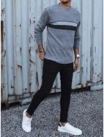 Pánský šedý svetr FashionStreet WX2211