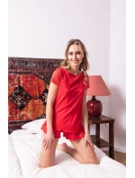 Dámské pyžamo Nicola red - ELDAR