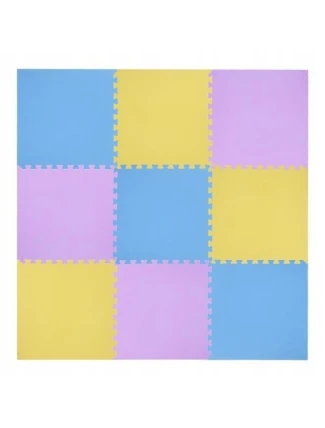Puzzle podložka multipack One Fitness MP10 žluto-modro-fialová