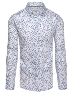 Pánská neformální bílá košile FashionStreet DX2641