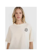 Dámské tričko oversize s potiskem 4F 4FWSS25TTSHF1993-11S