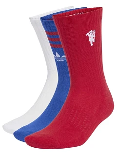 Ponožky adidas Manchester United, balení po 3 kusech, KQ5128