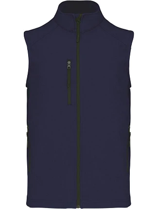 Kariban K 403 Pánská 3-vrstvá softshellová vesta 20.K403 navy