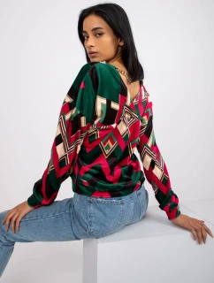 Halenka DHJ BZ 6550 4.40 tmavě zelená