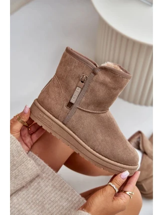 Dámské sněhule Big Star – béžové