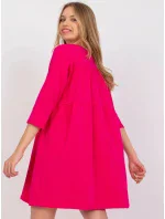 Dámské šaty RV SK 6274.36P Fuchsiová - FPrice Dámské šaty RV SK 6274.36P Fuchsiová - FPrice