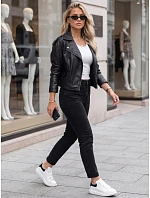 Dámské džíny Mom Fit s vysokým pasem, černé, FashionStreet ZY3115 Dámské džíny Mom Fit s vysokým pasem, černé, FashionStreet ZY3115