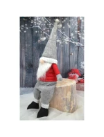 DEKORATIVNÍ SANTA LÍNÝ SANTA 45+20CM