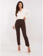 Kalhoty IT SP FL9069.00 tmavě hnědé