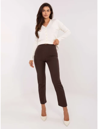 Kalhoty IT SP FL9069.00 tmavě hnědé