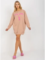 Halenka VI BL 3212.15X béžová a růžová