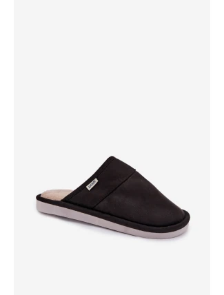 Pánské nazouváky Selomir – černé