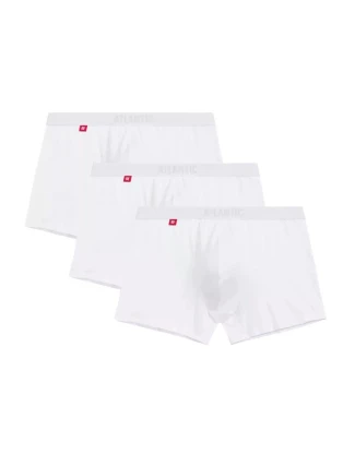 Pánské boxerky 011 white - Atlantic