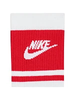Nike Everyday Elevated Crew 3 páry bílých a červených ponožek IM7949 900 Nike Everyday Elevated Crew 3 páry bílých a červených ponožek IM7949 900