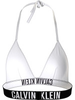 Dámské plavky horní díl Triangle Bikini Top Intense Power KW0KW01824YCD bílá - Calvin Klein