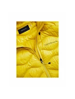 Pánská péřová bunda PEAK PERFORMANCE M Helium Down Hood Jacket, žlutá Pánská péřová bunda PEAK PERFORMANCE M Helium Down Hood Jacket, žlutá
