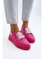Dámské tenisky MEMORY FOAM SYSTEM BIG STAR NN276004 Fuksie