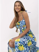 Šaty MI SK 23817 11.89 modrá Šaty MI SK 23817 11.89 modrá