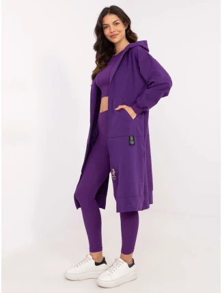 Sada EM KMPL 851.86P tmavě fialová