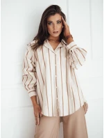 TENESI dámská košile béžová FashionStreet DY0380