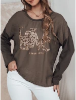 Dámská halenka LOVEGLOW tmavě hnědá FashionStreet RY2698