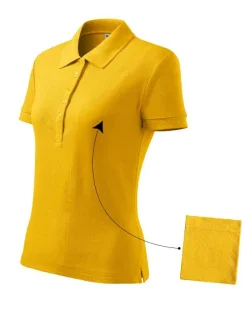 Polokošile Malfini Cotton W MLI-21304 žlutá