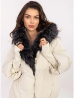 Bunda MBM KR 26106.96 světle béžová Bunda MBM KR 26106.96 světle béžová