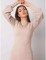 Šaty RV SK 5960.07 béžová Šaty RV SK 5960.07 béžová