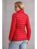 Červená dámská bunda se stojáčkem (16M9111-270) - Goodlooking Červená dámská bunda se stojáčkem (16M9111-270) - Goodlooking