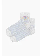 Gatta ponožky 244.59N, G44.59N Cottoline Pružinové vzorované 33-35