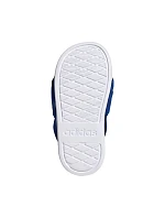 Dětské žabky adidas Adilette Estrap 2.0, bílo-modré, HQ9196
