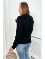 Svetr nasazený přes hlavu černý