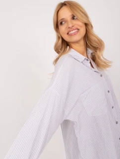 Košile BP KS 1012V 2.70 bílo-šedá