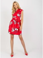 Dámské šaty LK SK 508939 červené Dámské šaty LK SK 508939 červené