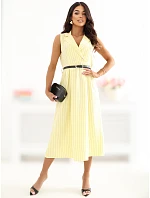 Šaty MI SK A3046.82 světle žluté