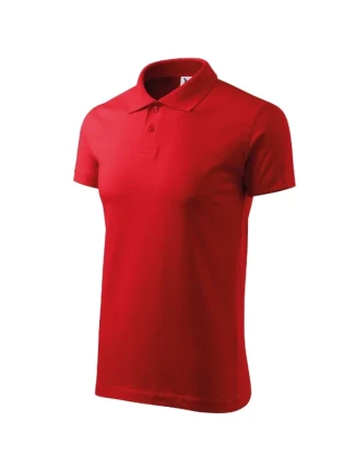 Single J. polokošile pánská červená