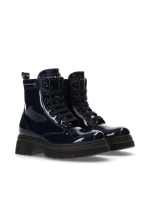 Tommy Hilfiger Lace Up Bootie Blue W T4A5-33040-0775800-800 dámské boty Tommy Hilfiger Lace Up Bootie Blue W T4A5-33040-0775800-800 dámské boty