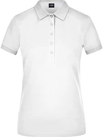 Daiber JN 709 Dámské elastické piqué polo 02.0709 white Daiber JN 709 Dámské elastické piqué polo 02.0709 white