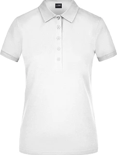 Daiber JN 709 Dámské elastické piqué polo 02.0709 white