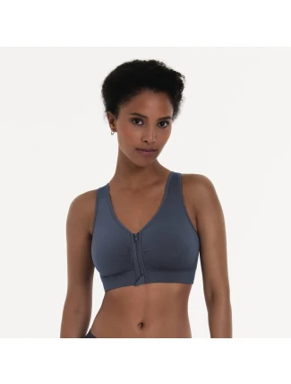 Lynn chirurgická podprsenka moldovaná, zap. vpředu 5768X sky grey - Anita Care