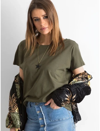 Tričko RV TS 4662.28P khaki Tričko RV TS 4662.28P khaki