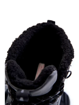 Pánské zateplené boty Trekingové boty Cross Jeans KK1R4022C Černe Pánské zateplené boty Trekingové boty Cross Jeans KK1R4022C Černe